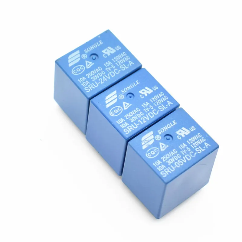 

Реле мощности SRU-05VDC-SL-A SRU-12VDC-SL-A 4pin