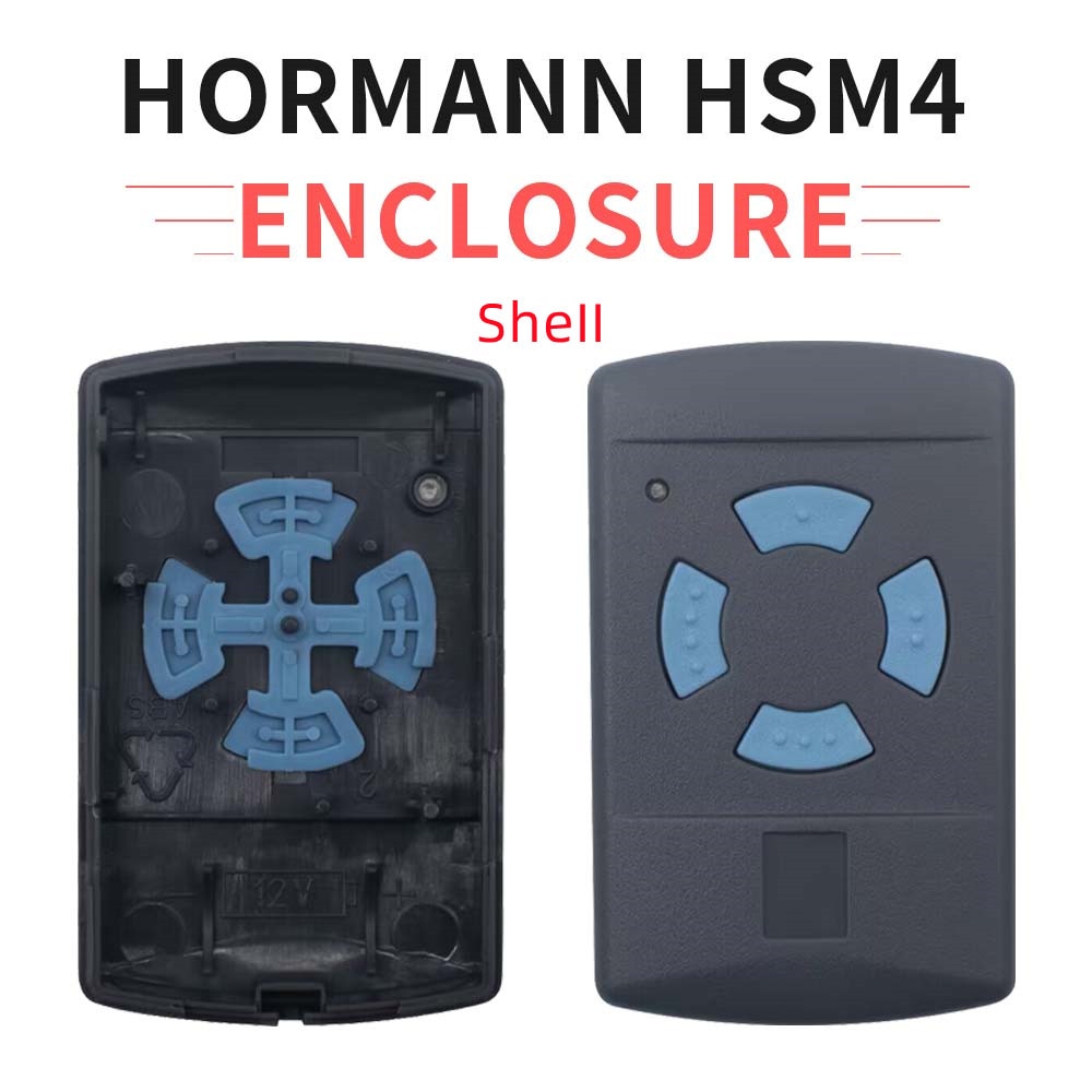 

Замена старого плохого корпуса Синяя кнопка HORMANN HSM4 868 МГц Гаражные ворота Пульт дистанционного управления (оболочка)