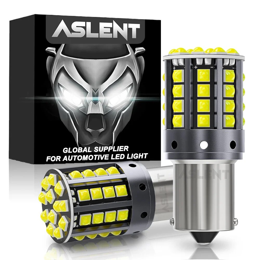 

2 шт. Автомобильные светодиодные фонари BA15S P21W 1156 BAU15S PY21W 1157 BAY15D 44*3030SMD Canbus Передние задние указатели поворота 7440 7443 W21/5W 12V