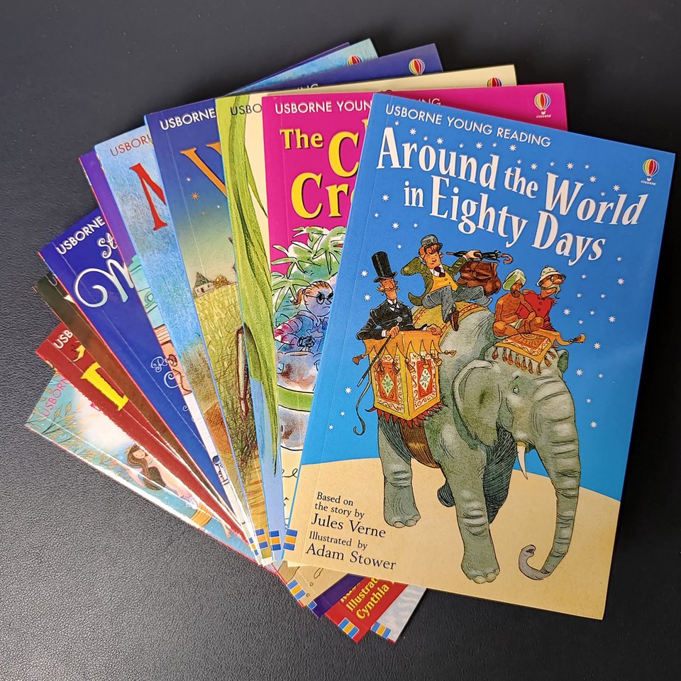

Книга для чтения Usborne, 3 этап, английский язык