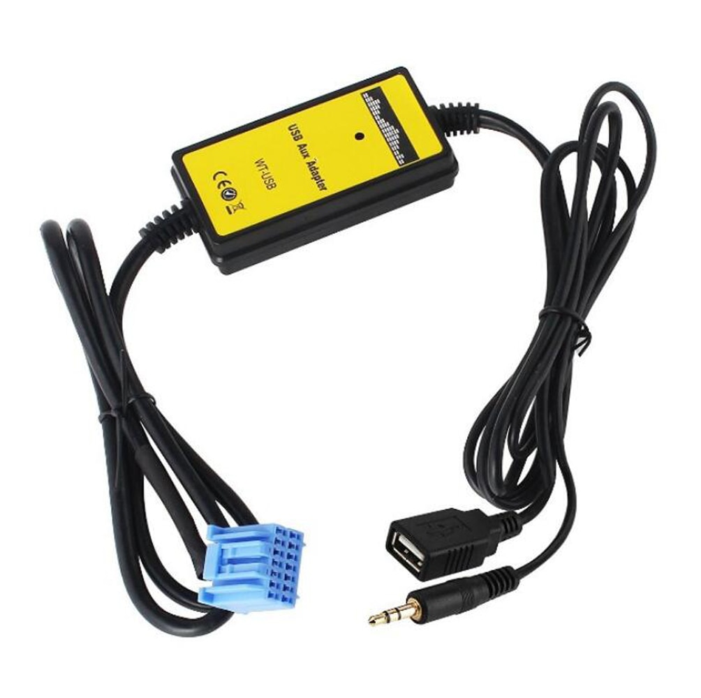 

Автомобильный CD-адаптер AUX USB 14P для подключения CD-чейнджера для Honda Accord 1998-2002,Old Civic CRV Odyssey, для Acura RSX CL TL EL
