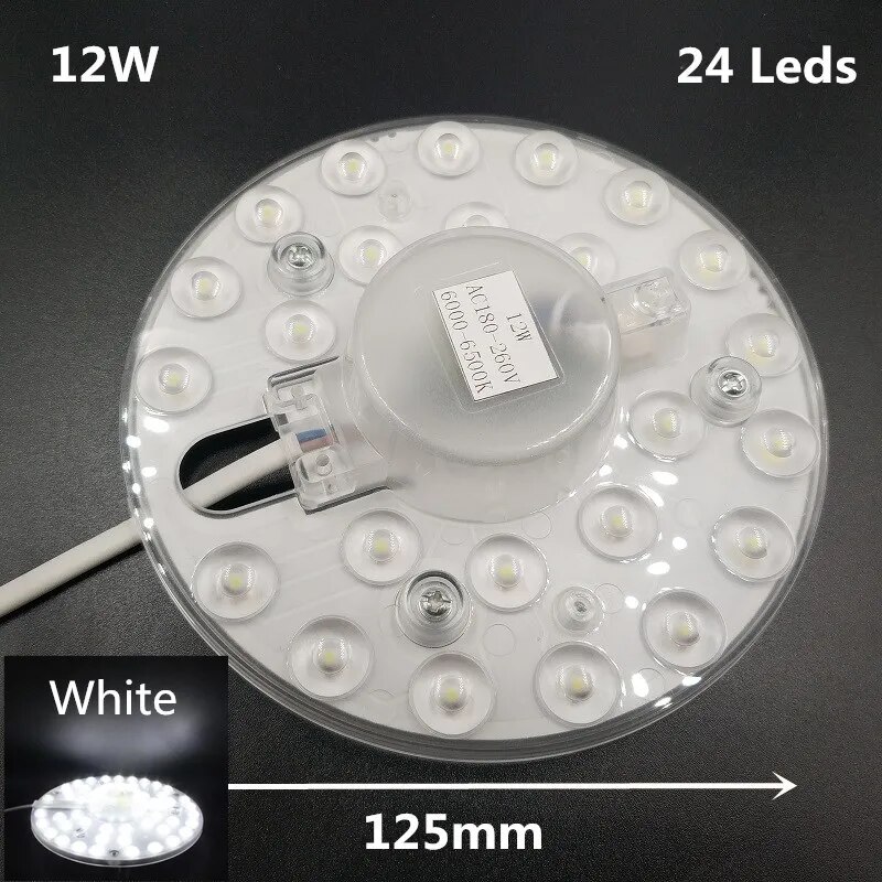 

Круглый светодиодный светильник WIXOLighting 12Вт/18Вт/24Вт/36Вт