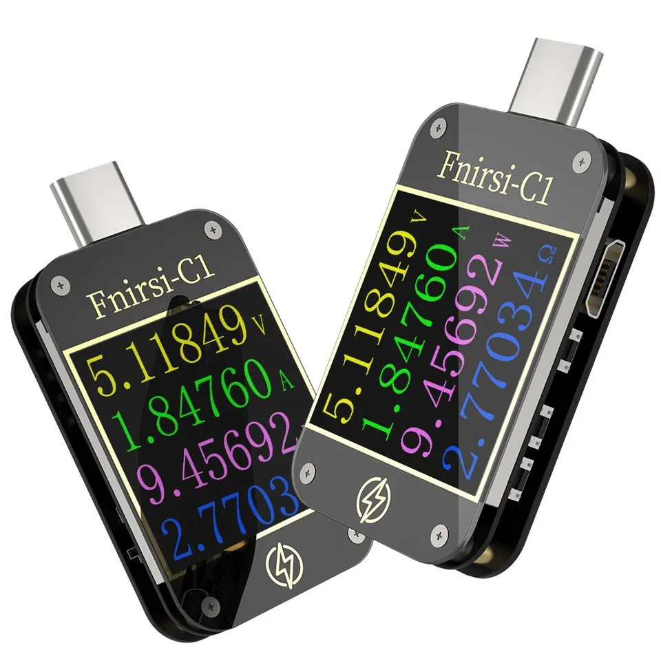 

USB-тестер FNIRSI-C1 для внешних аккумуляторов