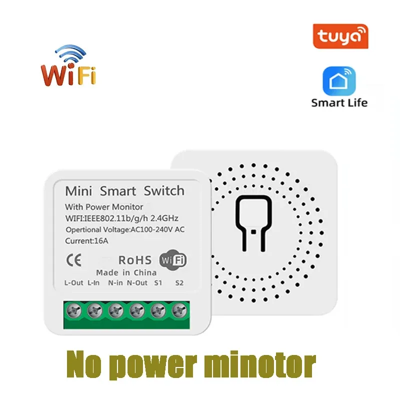 

Мусонон умный выключатель WiFi 16А