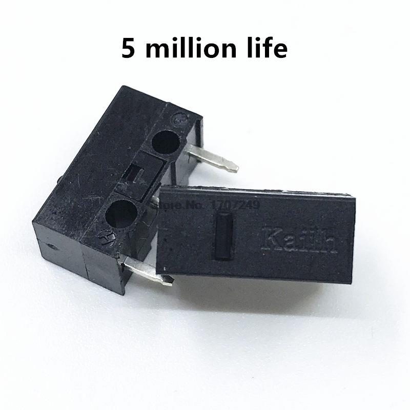 

Микропереключатель мыши Kailh, 2 шт., кнопка отключения 4,3/7,3/9,5 мм, GM2.0 GM4.0 GM8.0 2/3Pin, используется на компьютерных мышах, левая и правая кнопка