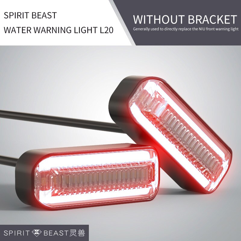 

Аксессуар для мотоцикла Spirit beast, подсветка для сигнала поворота, дневные ходовые огни, сигнальные огни для мотокросса