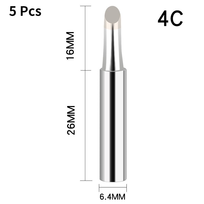 

Наконечники для паяльника ZUIDID 900M-T, 5 шт.