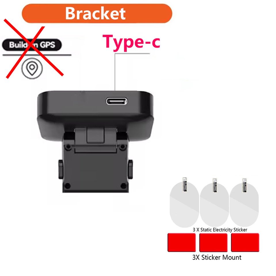 

Для DDPAI Bracket Mola N3 / N3 PRO / для DDPAI A2 PRO Кронштейн type-c