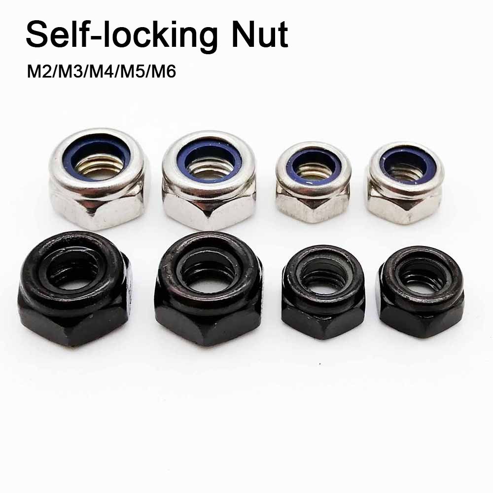 

Черные гайки из нержавеющей стали M2 M3 M4 M5 M6 304