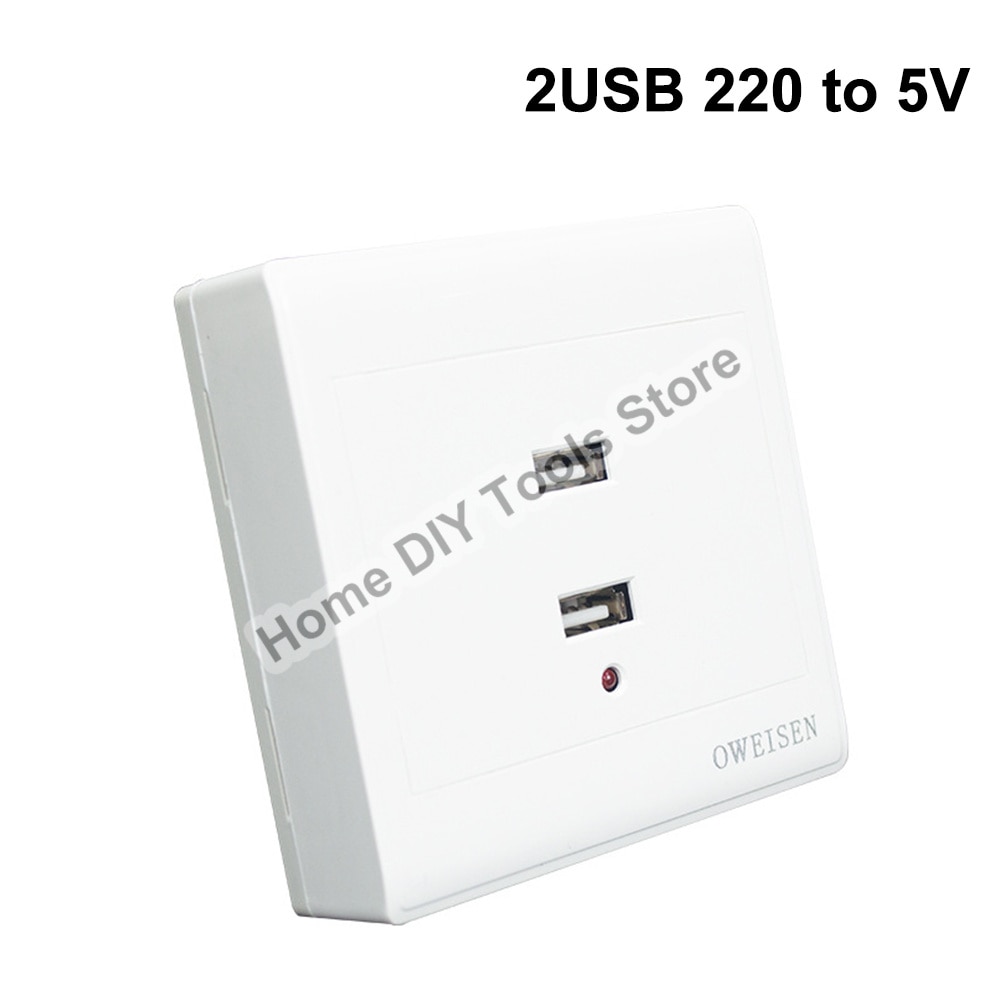 

Aideepen USB розетка с зарядкой 220В/5В