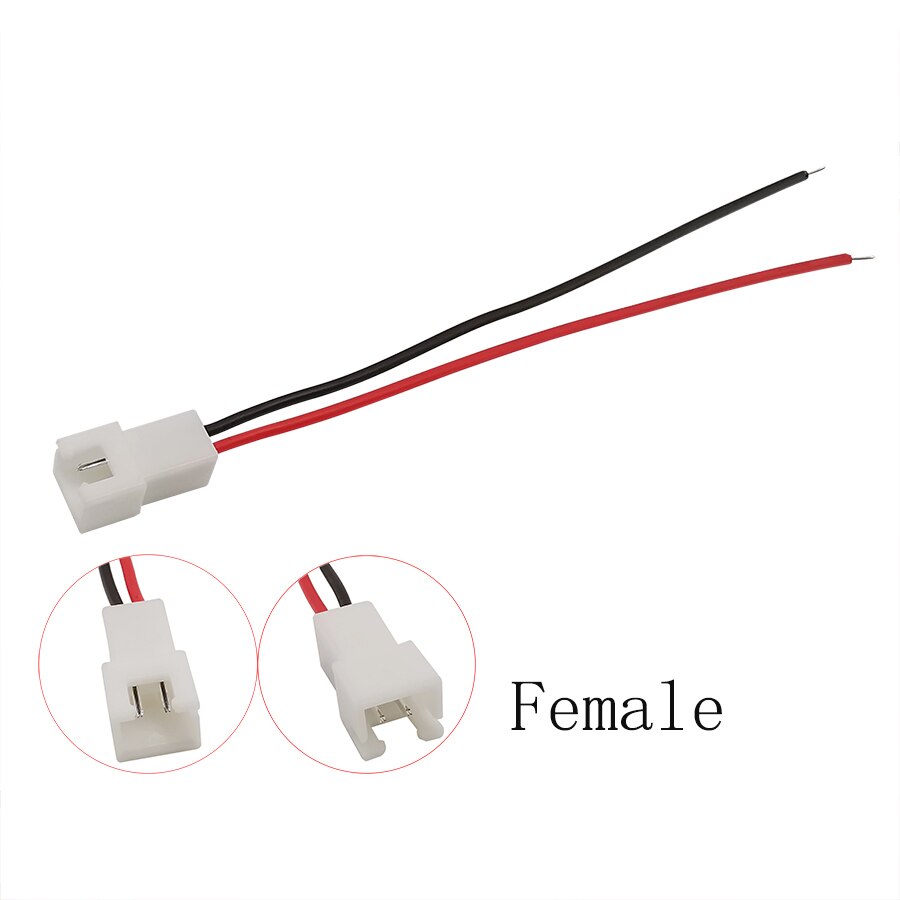 

JST XH 2.54 2-контактный разъем 26AWG 200 мм