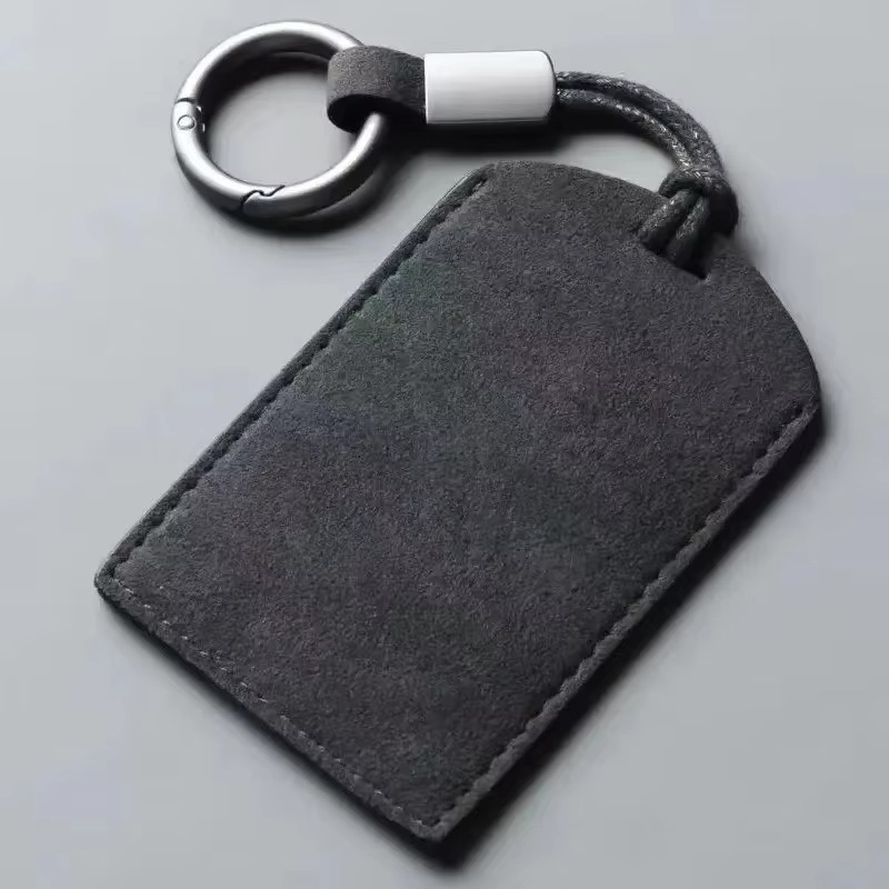 

Чехол для автомобильного ключа с логотипом Smart NFC, защитный чехол для ключей из натуральной кожи для модели 3 S X Y, роскошные аксессуары без ключа