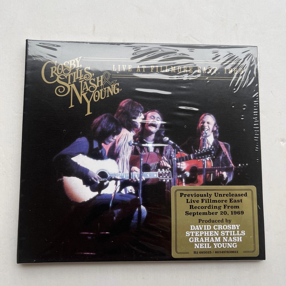

Музыкальный компакт-диск Ballad Crosby Stills Nash & Young David Crosby Live at Fillmore East 1969 Bandai