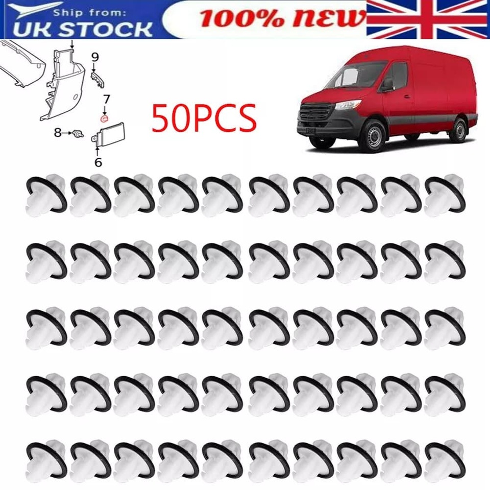 

Зажимы для боковой отделки кузова, автозастежка для Mercedes Sprinter 907 910 2019-On 9109910000 Автомобильные аксессуары для внешних дверей