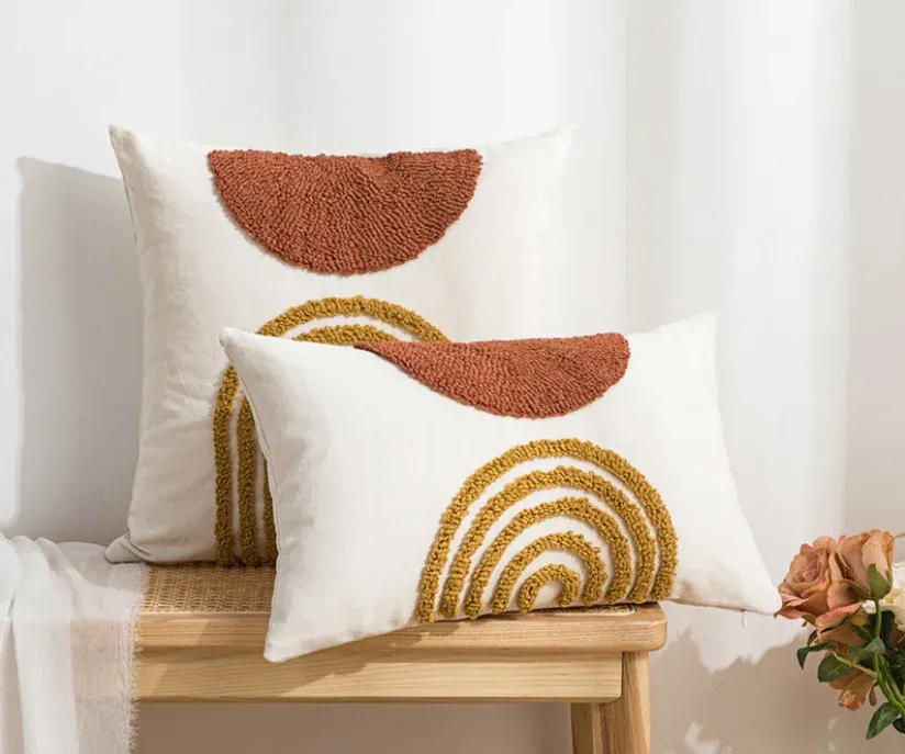 

Декоративная подушка Boho Loop Tufte 45x45 см