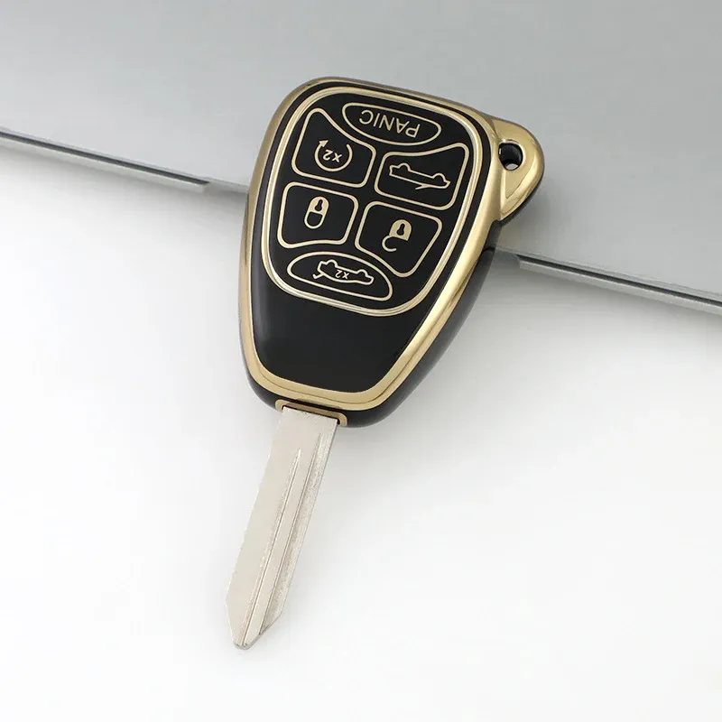 

Для Jeep Grand Cherokee Wrangler JK Commander для Dodge Nitro Calibe для Chrysler 300C Pacifica Чехол для ключей из ТПУ