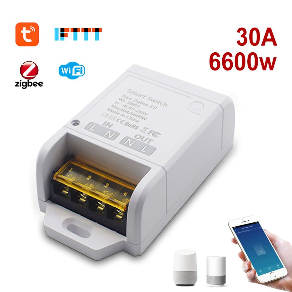 

Scimagic-RC Умный переключатель Zigbee 3.0 6600Вт