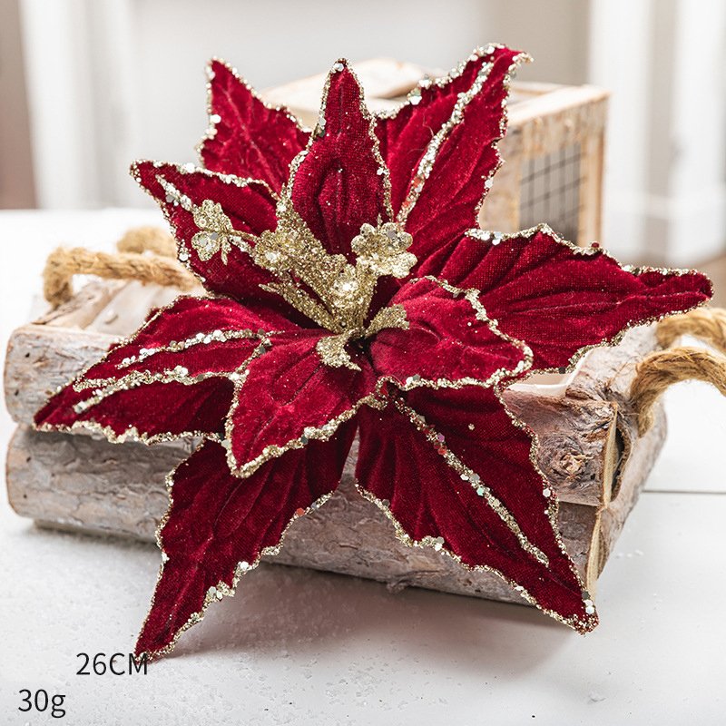 

Рождественские цветы Felize Navidad Joy 2025 Noel