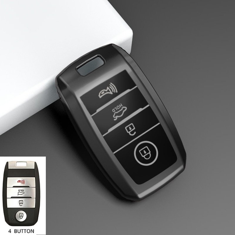 

Чехол из ТПУ с 4 кнопками для KIA Rio Rio5 Sportage Ceed Cerato K3 KX3 K4 K5 Sorento Optima Picanto автомобильный пульт дистанционного управления