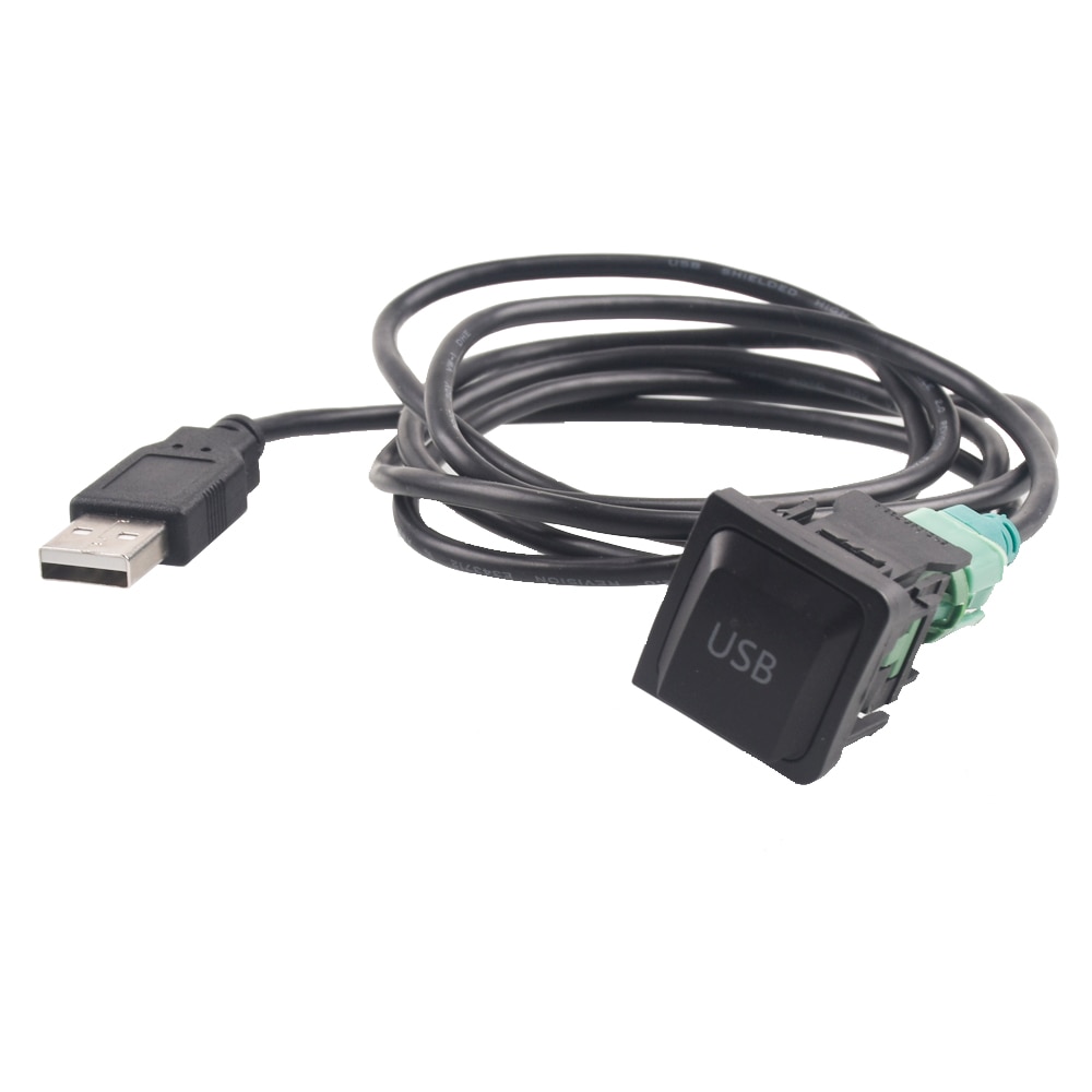 

USB аудио-кабель, адаптер, CD-плеер, радио, провод, кабель для VW Golf, Passat, POLO, GTI, Tiguan, для Audi, Skoda