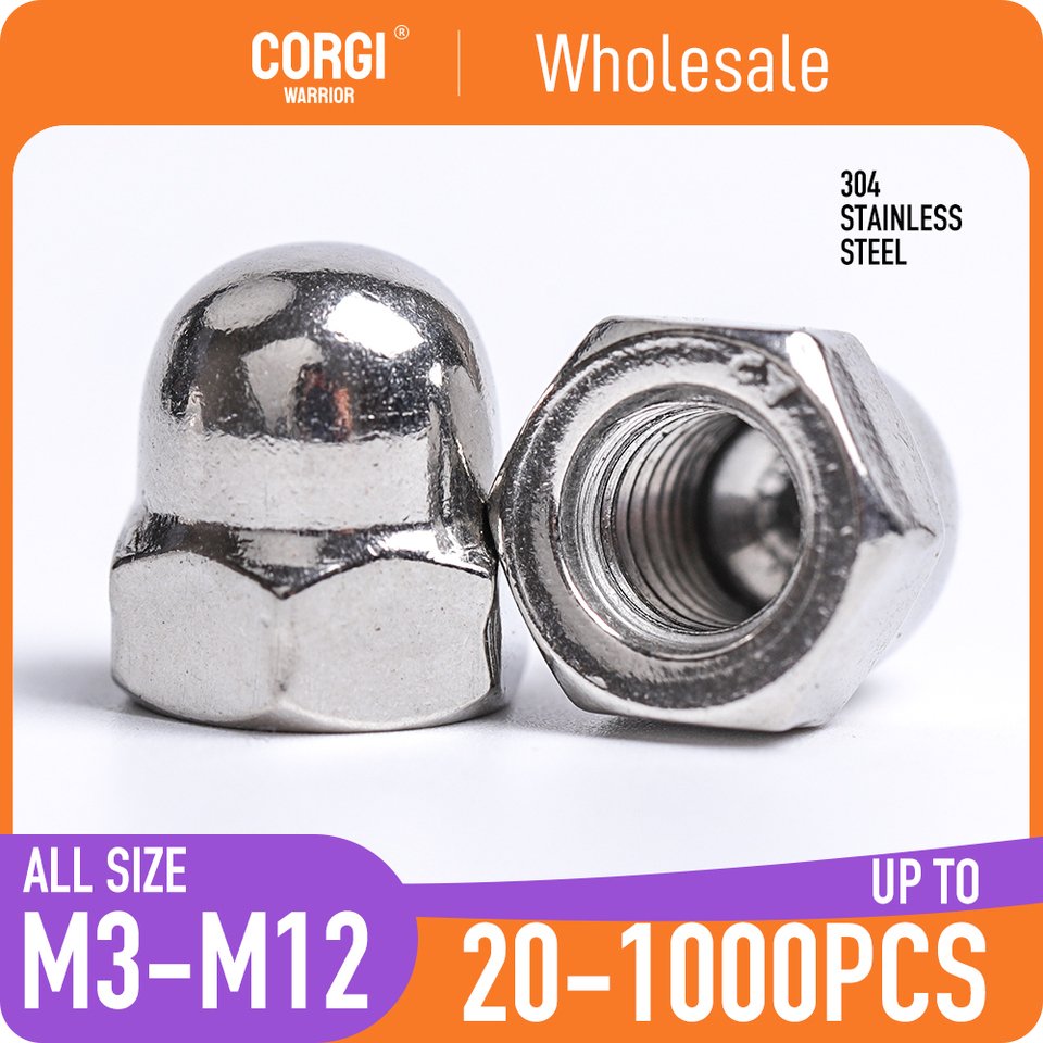 

Купольные гайки Corgi Warrior из нержавеющей стали M3-M12