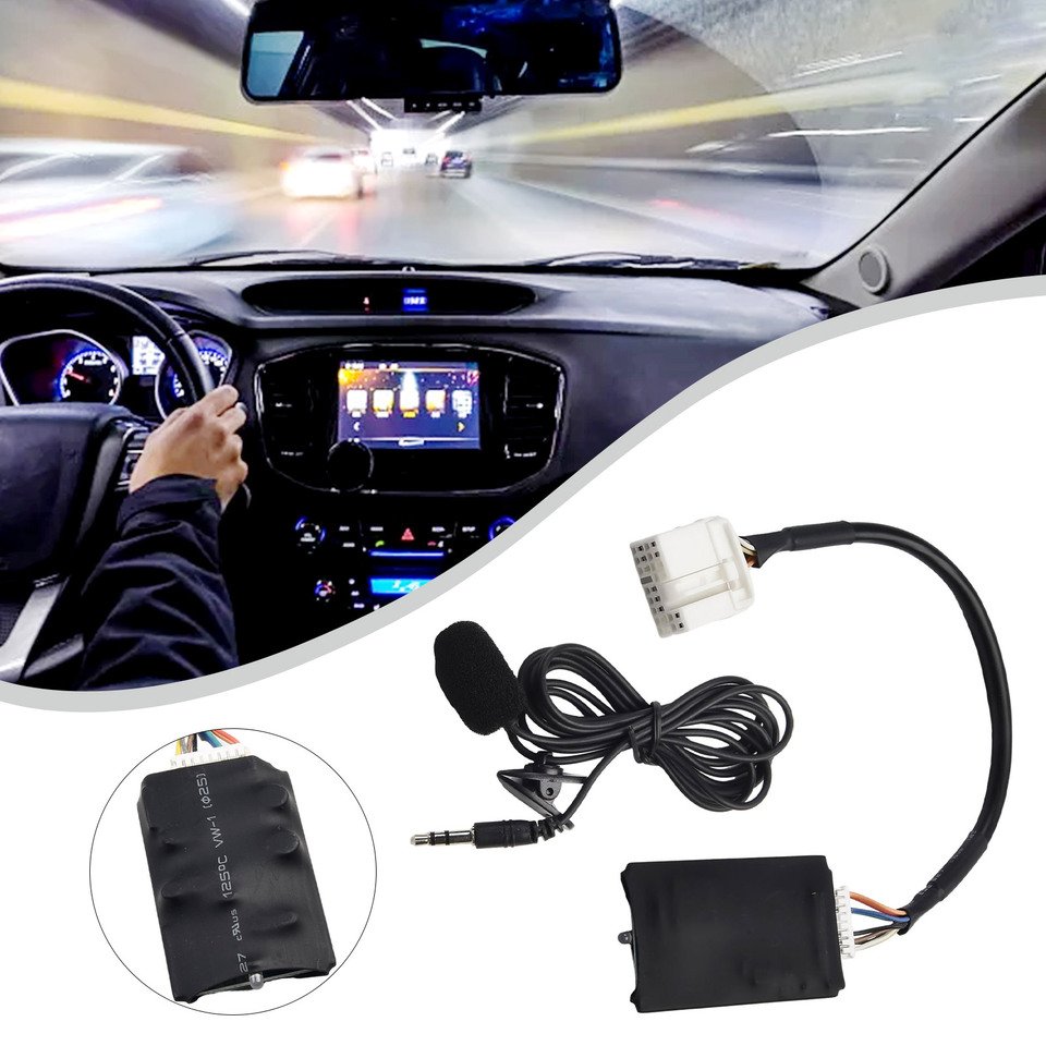 

Bluetooth-совместимый интерфейсный кабель-адаптер, стерео модуль AUX для Accord 2003-2011 для Civic 2006-2010 для CR-V 2004-2011