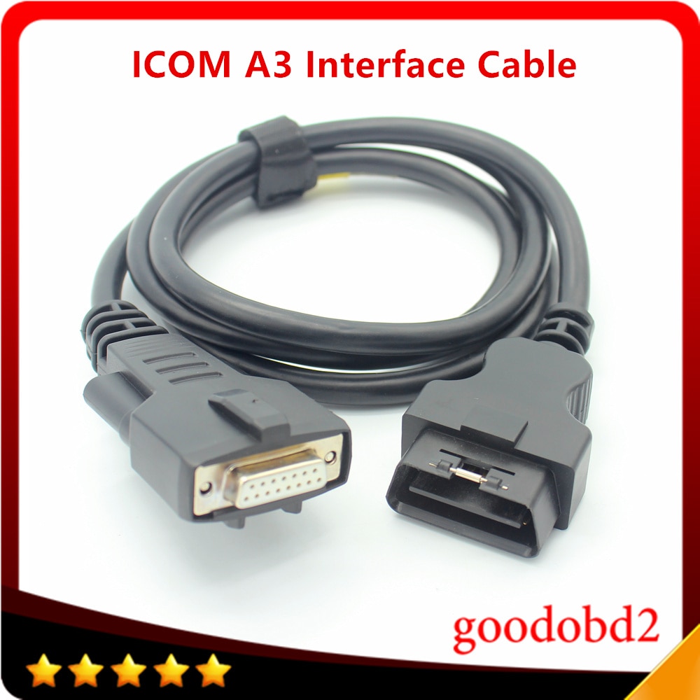 

Диагностический интерфейсный кабель OBD2 для BMW ICOM NEXT A3, 16-15 контактов, Автомобильный Кабель ICOM A3 + B + C, соединительные кабели A3