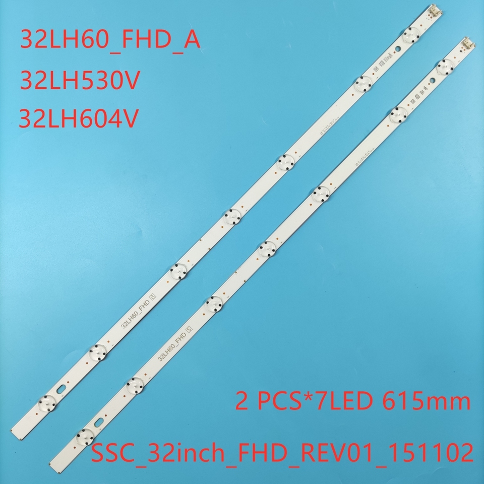 

Светодиодная лента JIAMEN 615 мм для 32LH609V