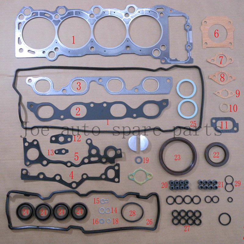 

Двигатель 2TZ 2tzfe, полный комплект прокладок для Toyota ESTIMA PREVIA 2.4L 2438CC 1990-2000 04111-76071 50136900