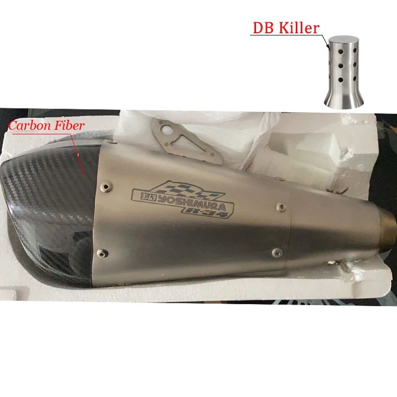 

Модифицированная выхлопная труба из углеродного волокна для мотоциклов Yoshimura R55 R34