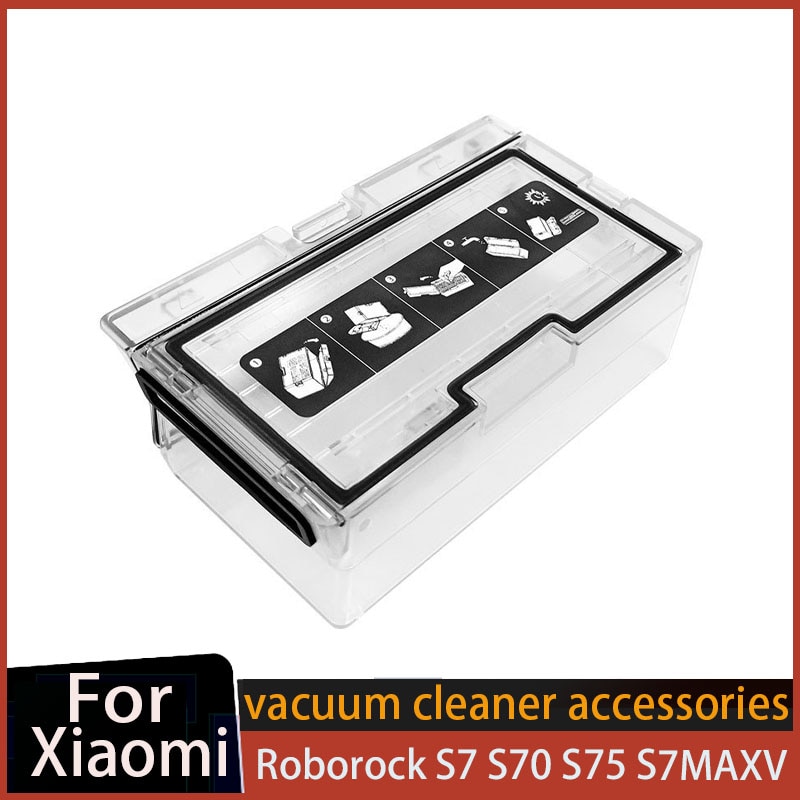 

Сменный пылесборник для робота-пылесоса Xiaomi Roborock S7 S70 S75 S7Maxv, запасные части, мусорный контейнер, аксессуары