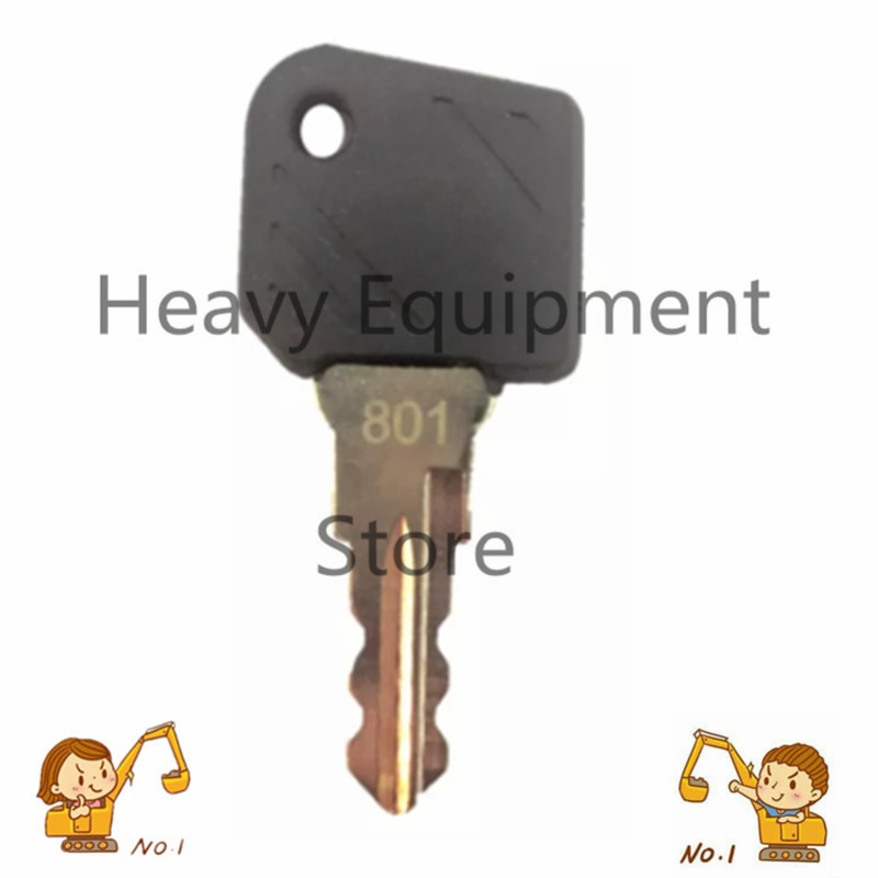 

Ключ зажигания 801 0009730419 0009701304 для вилочного погрузчика Linde, 1 шт.