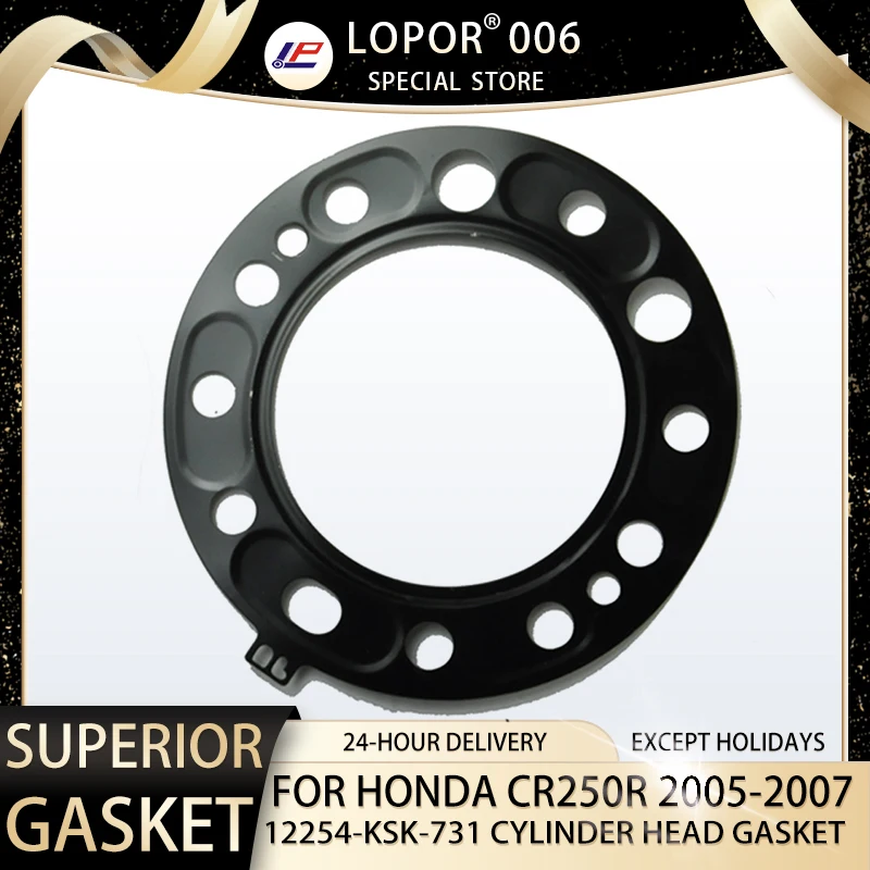 

Уплотнительная прокладка головки цилиндра мотоцикла для Honda CR250R 2005-2007 CR250 R CR 250 12254-KSK-731