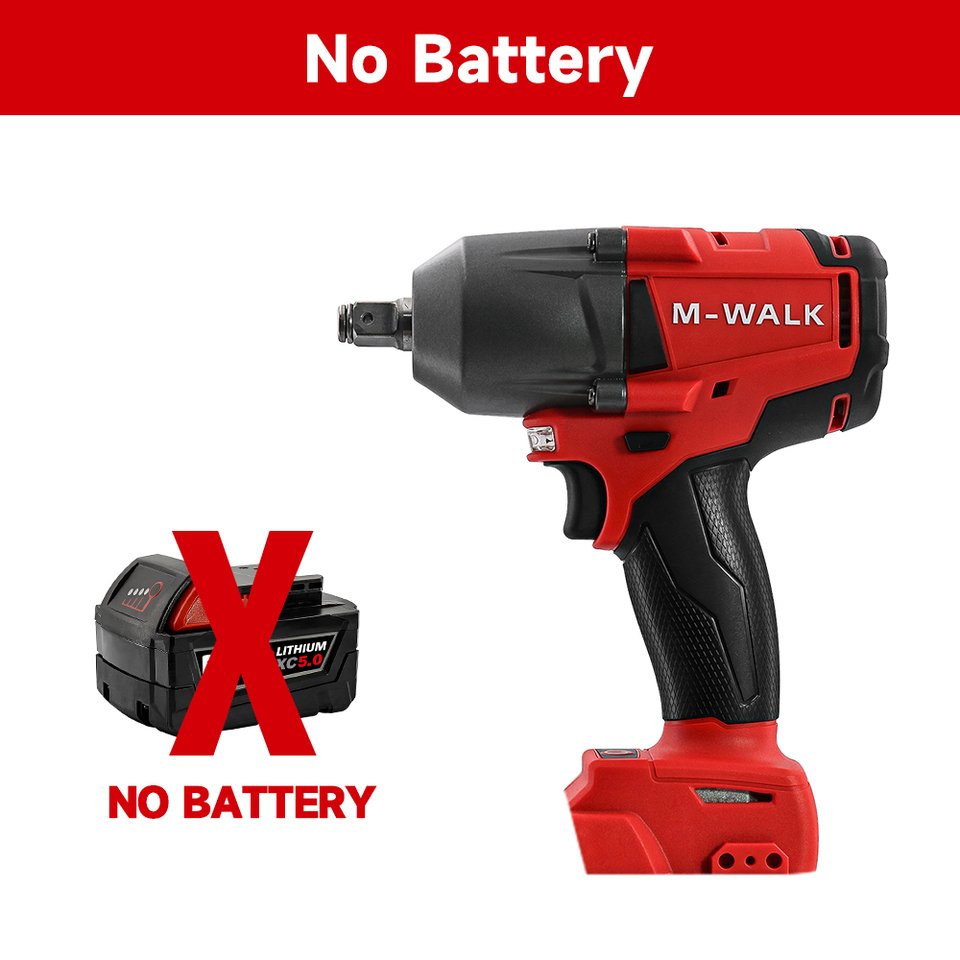 

Для 18 В Milwaukee M18 аккумуляторный штифт M-WALK бесщеточный ударный динамометрический ключ электроинструмент 1300 Нм беспроводной 1/2 "ремонт автомобиля Herramientas