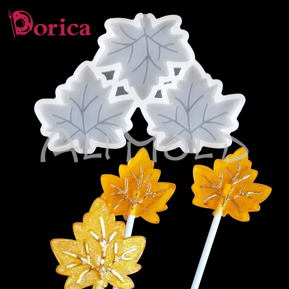 

Силиконовая форма для леденцов Dorica кленовый лист