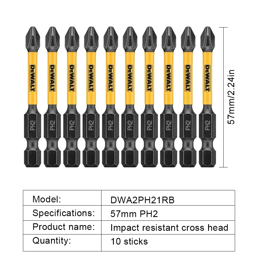 

DEWALT Флексторк бит PH2 57 мм