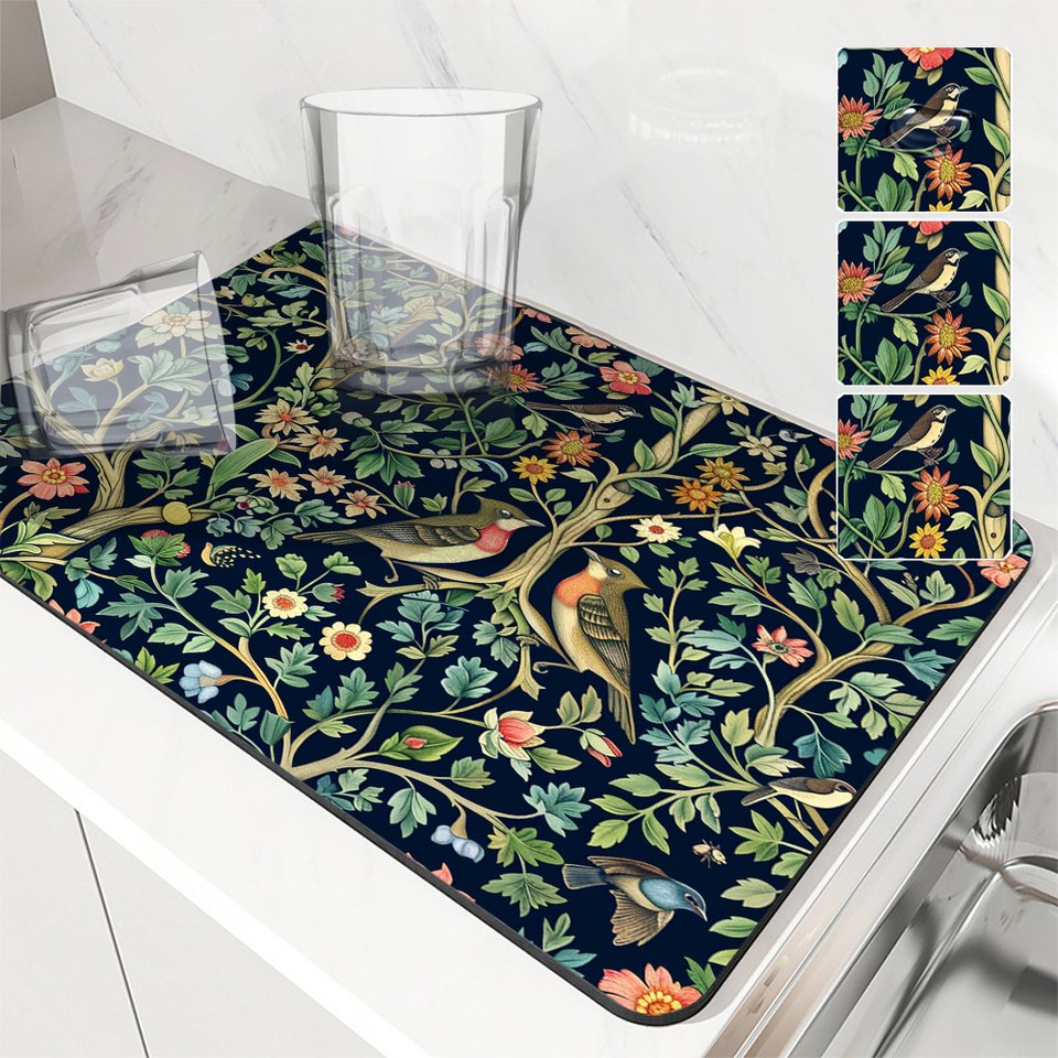 

Кухонный впитывающий коврик William Morris
