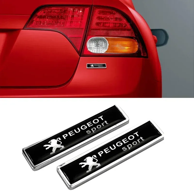 

Для Peugeot Sport 308 406 2008 207 307 407 507 508 206 107 3008 306 5008 301 208 Эмблема из сплава Авто Дверь Задняя наклейка Стайлинг автомобиля