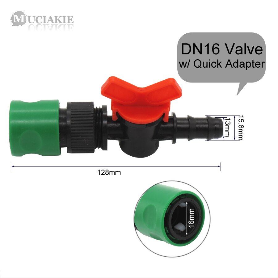 

Соединитель для садовой воды MUCIAKIE DN16 DN20