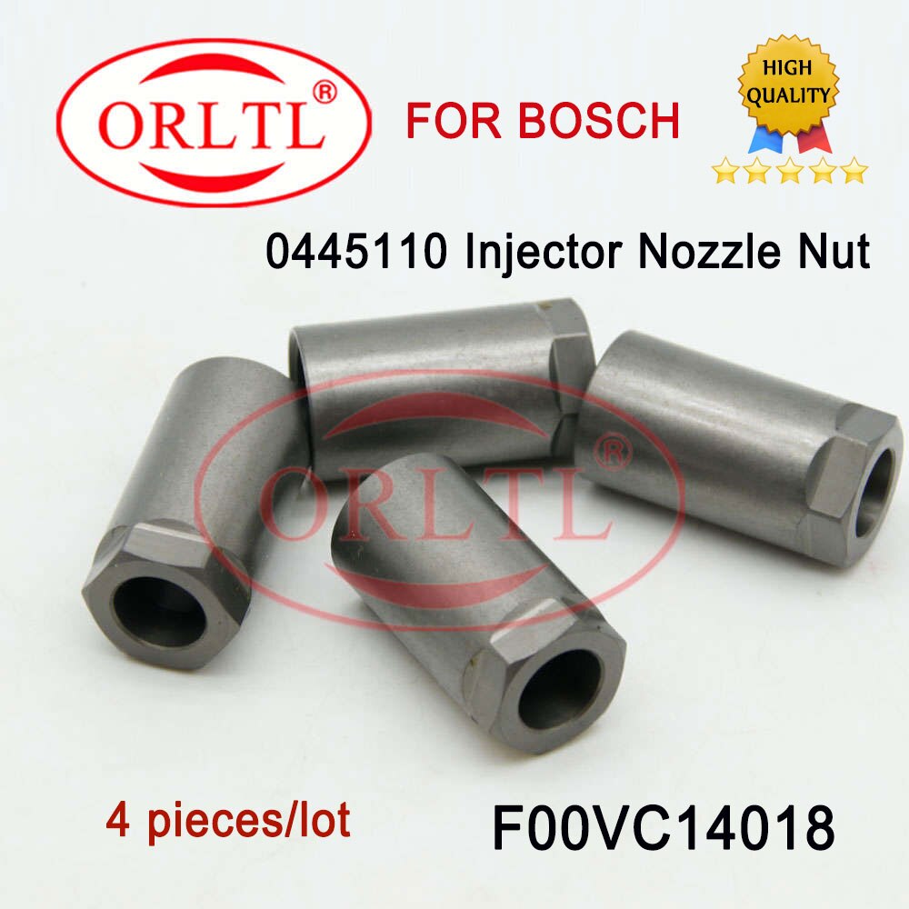 

4 шт./лот F00VC14018 Дизельная форсунка, стопорная гайка F 00 В C14 018 для инжектора BOSCH 0445 110 серии