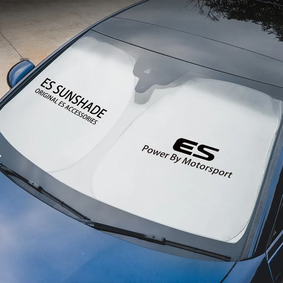 

Автомобильный Солнцезащитный Козырек Lexus, анти-УФ-светоотражающая Защита Лобового Стекла, Серебристый, Черный