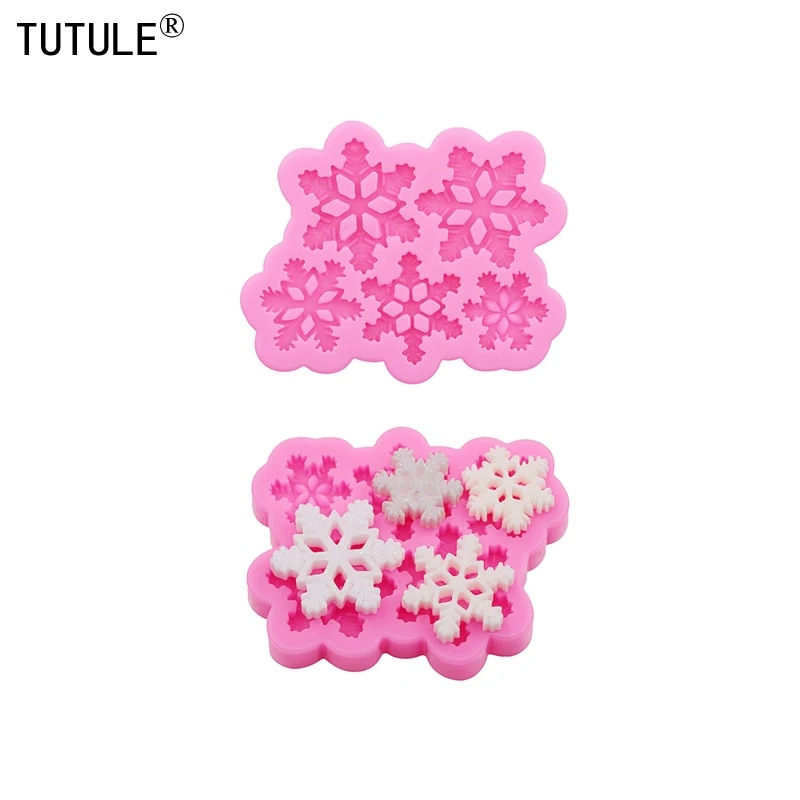 

Форма для лепки снежинок из силикона TUTULE