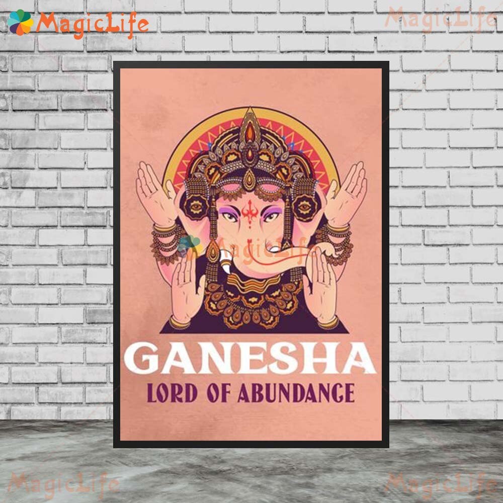 

Настенная картина "Shiva Lakshmi Kali Ganesha"