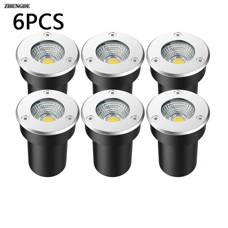 

6 шт. Подземный светодиодный светильник VKJMLED для сада 5W10W15W