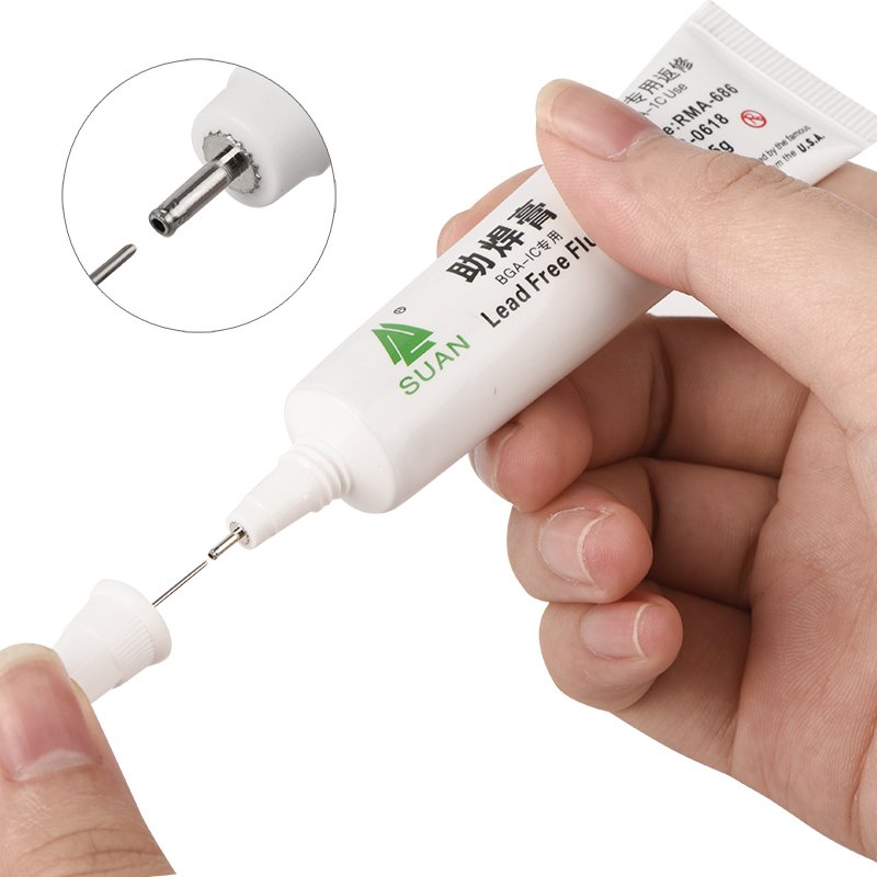 

QHTITEC RMA-686LO флюс для пайки 15г