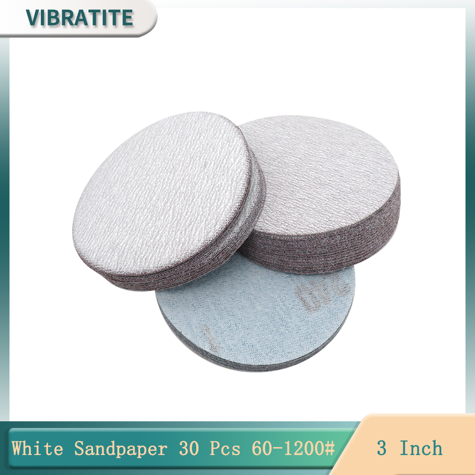 

Набор шлифовальной бумаги VIBRATITE 30 шт., 3 дюйма, 60-1200 #