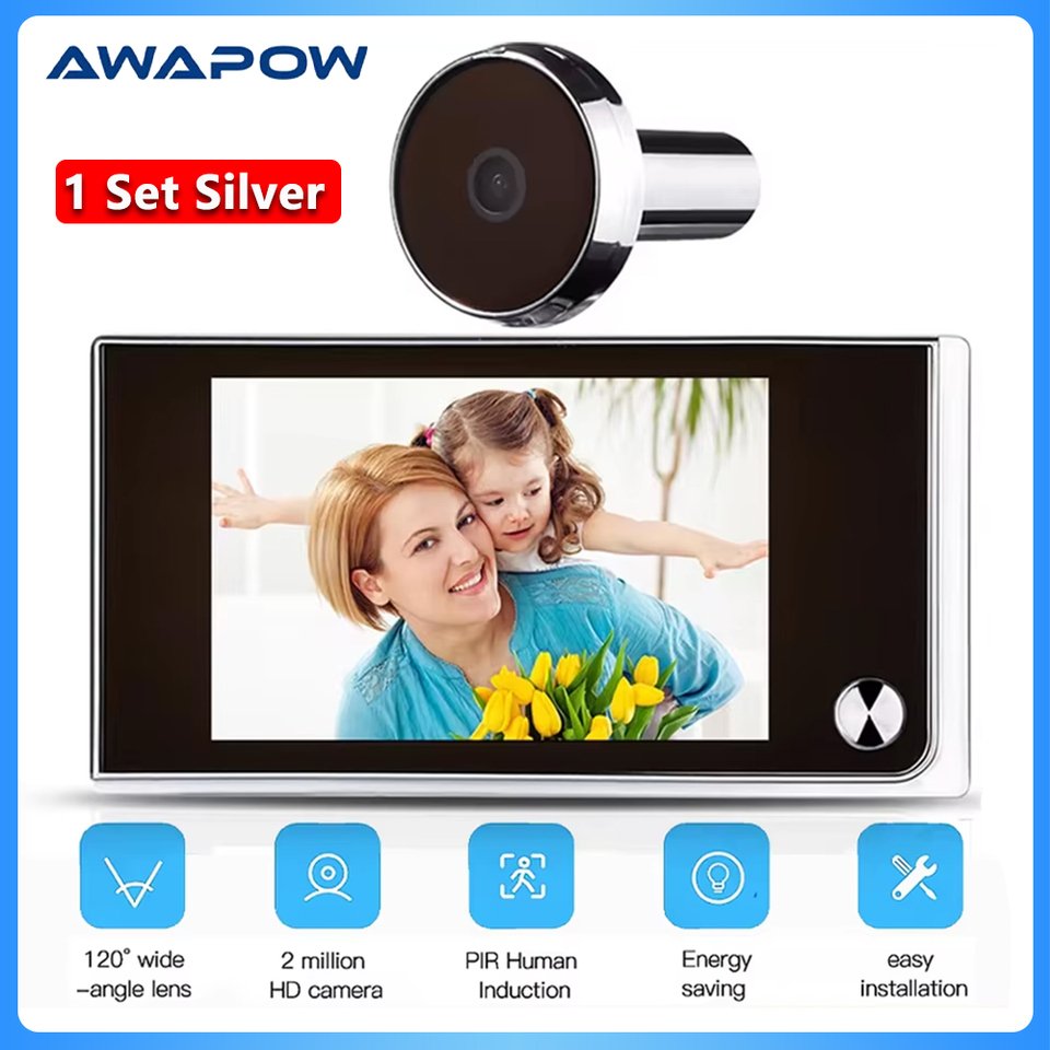 

Дверной звонок Awapow 3,5 дюйма