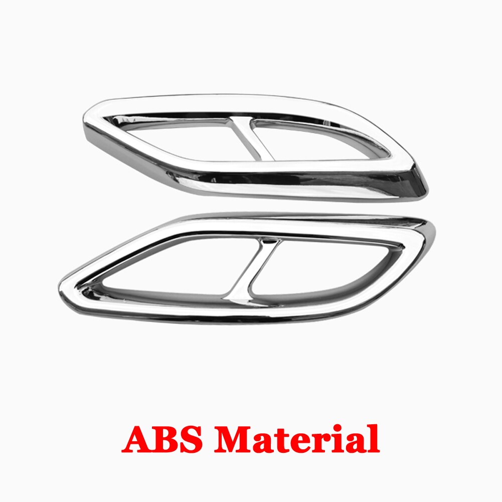 

Для Mercedes Benz CLA Class C118 W118 CLA180 200 220 250 260 2020-2022 ABS автомобильные аксессуары Глушитель выхлопная труба задняя крышка отделка