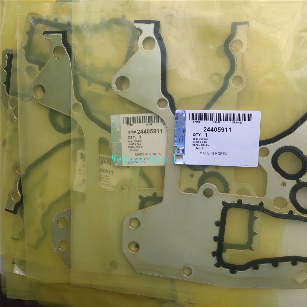 

Прокладка крышки ГРМ 24405911 315342345 Подлинная для двигателя Chevolet Cruze Sonic Aveo Pontiac G3 Opel Astra 1.6L/1.8L