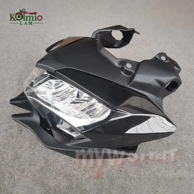 

Подходит для фар KAWASAKI Z650 2020 2021 2022 Z 650 мотоциклетная фара + передняя Передняя капота верхняя носовая обтекатель сигнал поворота